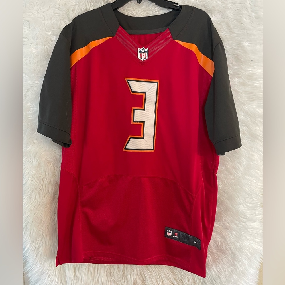 Nike On Field Jameis Winston Tampa Bay Buccaneers #3 STITCHED Mens Jersey. Sz 48